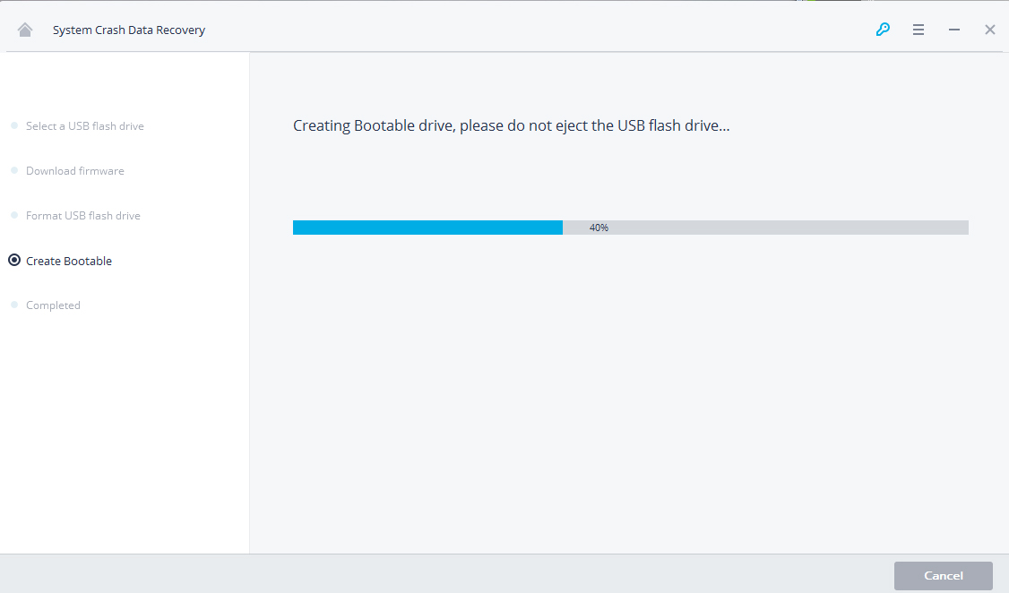 creating usb bootable drive