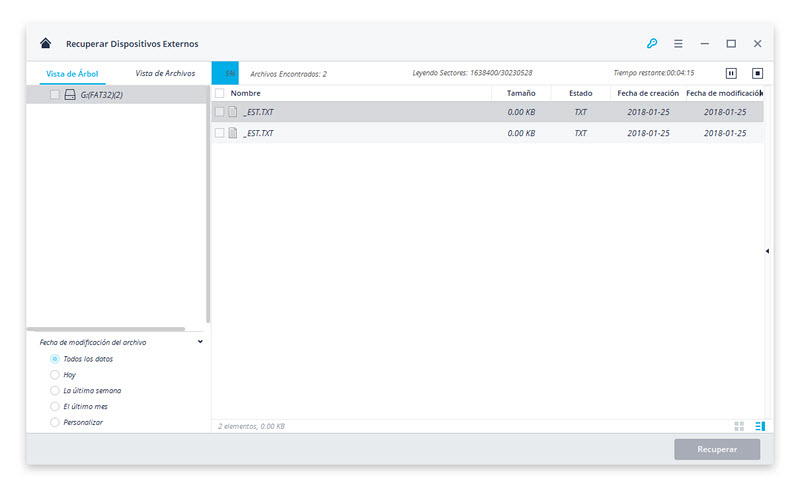 deep scan external storage device