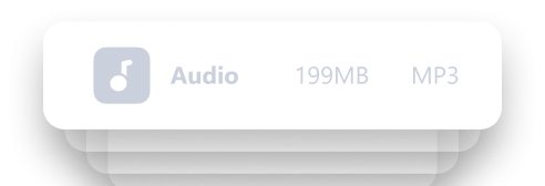Audio file recovery formats
