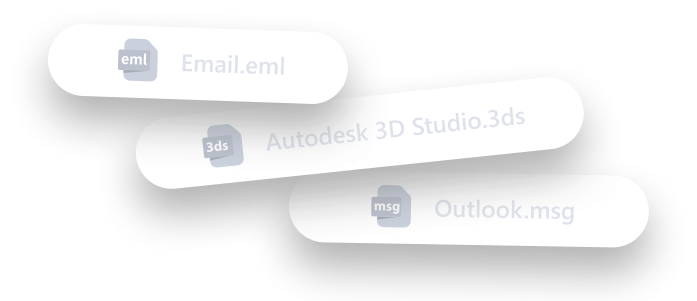 Additional supported file recovery formats